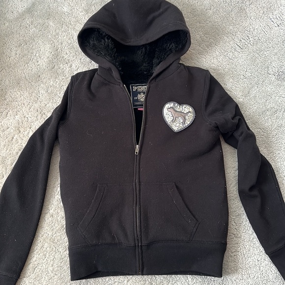 PINK by Victoria Secret Fleece lined hoodie - Picture 2 of 3